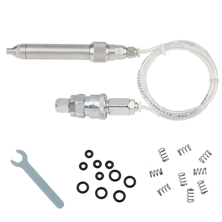 

Merican Hexagonal Pneumatic Hammer Handpiece With Accessories, Engraving Tools Diamond Point