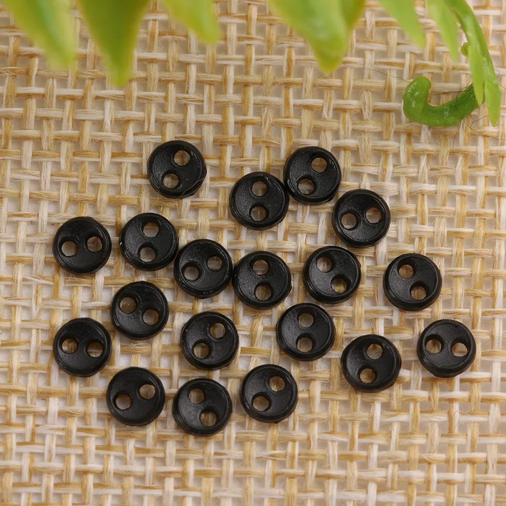 20/40/Pack 4mm Handmade Doll DIY Doll Clothes Mini Buttons Round Candy Color Buttons For Doll Toys Clothes Accessories