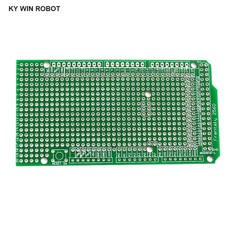 1 pcs Prototype PCB Board For Arduino UNO R3 Mega2560 Shield V3.0 Breadboard Protoshield DIY FR4 2.54mm Pitch Thickness 1.6mm