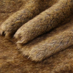 dyed sharp hair, artificial wool coat, fur collar fabric, short fur fabric for patchwork