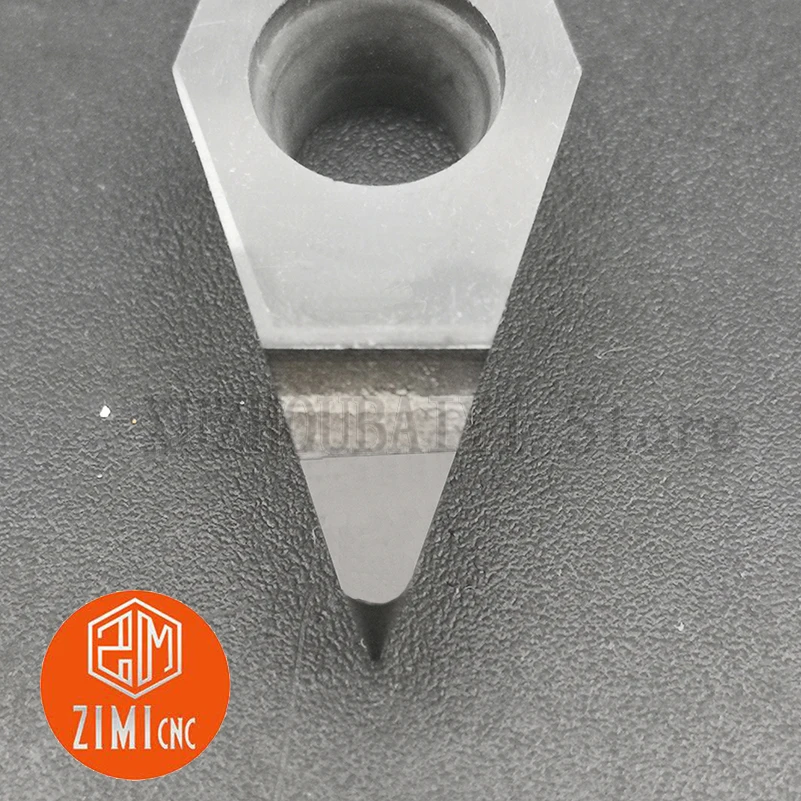 Imagem -05 - Ferramenta de Corte Cnc de Lâmina de Diamante Policristalina 50 Peças Vcgt160402 Pcd Vcmt160402 Pcd Vcgw160402 Pcd Ferramenta de Corte de Torno para Usinagem de Alumínio