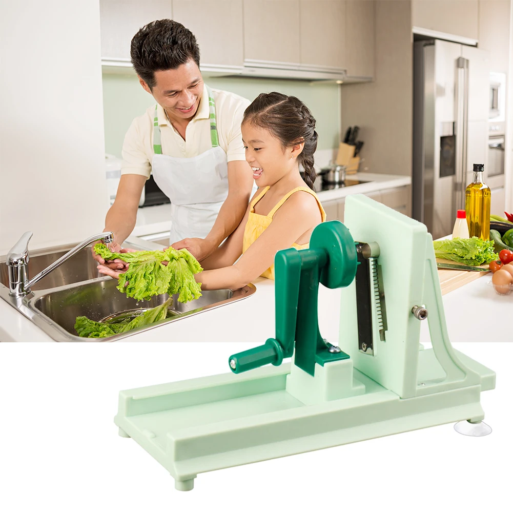 Keuken Multifunctionele Plantaardige Spiral Slicer Voedsel Chopper Handleiding Fruit Snijder Aardappel Wortel Rasp Keuken Gereedschap