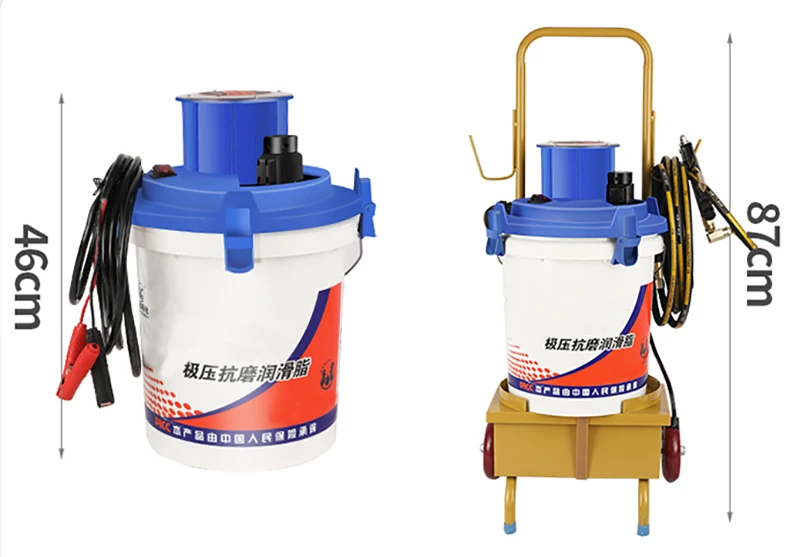 ชาร์จไฟฟ้าจาระบีปืนสูง-Excavator ปืนจาระบียานยนต์ Greaser Mechanical Gear Greaser สำหรับ Makita