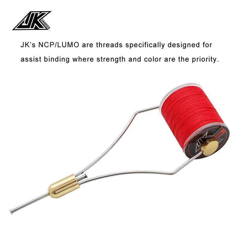 JK-150D thread multicolor hand-knitted thread DIY, suitable for all kinds of auxiliary hook binding fishing gear supplies