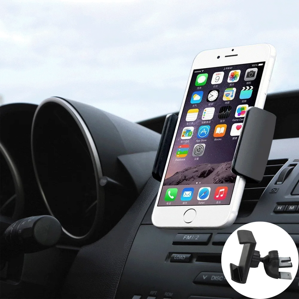 Yunyin Universal Phone Mount Holder Support Car CD Slot Air Vent Stand Cradle For IPhone 11 12 13 Pro Max Huawei Xiaomi Redmi