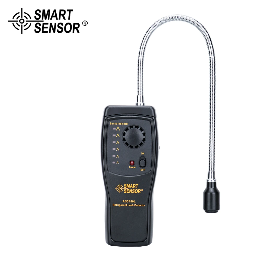 

SMART SENSOR Gas Analyzer CFCs HCFCs HFCs R22 R134A Gas Leak Tester Freon Leak Detector Air Quality Monitor Refrigerant Analyzer