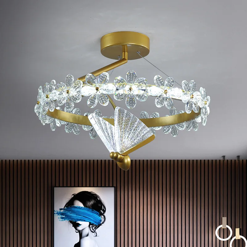 

Bird Led Ceiling Lights Nordic Penant Ceiling Lamp For Kids Bedroom Living Room Dining Room Restaurant Decor Gold lampy sufitowe