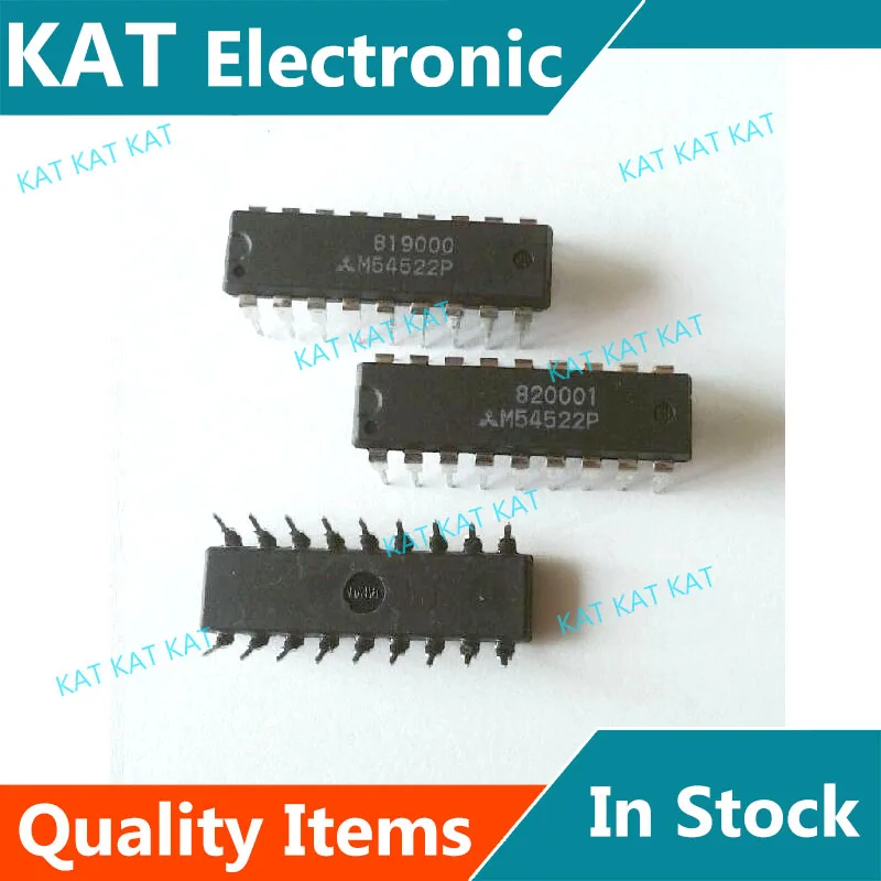 5 Cái/lốc M54522P Nhúng Bèo-18 8-Đơn Vị 400mA DARLINGTON Bóng Bán Dẫn Mảng Có Kẹp DIODE