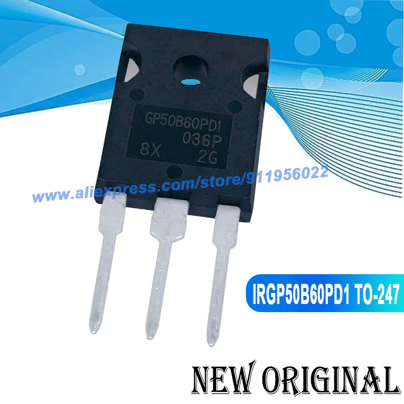 (5 Pieces) GP50B60PD1 IRGP50B60PD1 IRGP4086  TO-247 / IRG4PC30F G4PC30F G4PC50S IRG4PC50S 600V 41A TO-247