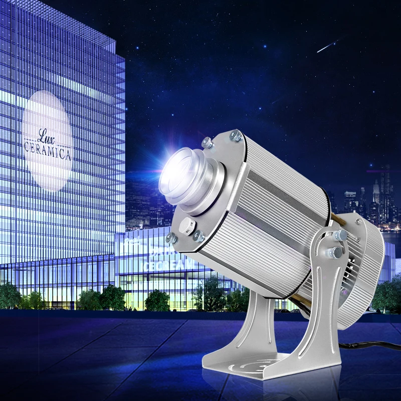 

Laser Logo Projector Custom IP65 85W Outdoor Gobo Rotation Projector Advertising for the Store Projection Light Decoracion Cine