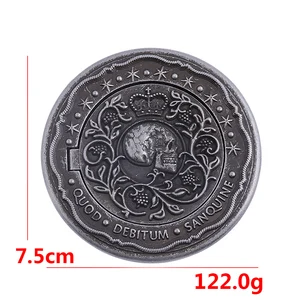 John Wick Blood Eid Marker Metall -Jury, Requisitenzubehör, Emblema -Beschäftigung, Geschenksammlung 6 Hauptverkaufs Uhr John Wick - №6