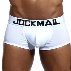 JOCKMAIL Men Underwear Brand Sexy Mens Underwear Boxer shorts cotton Underwear Men Boxer Pants Boxer Men underpants Male Panties