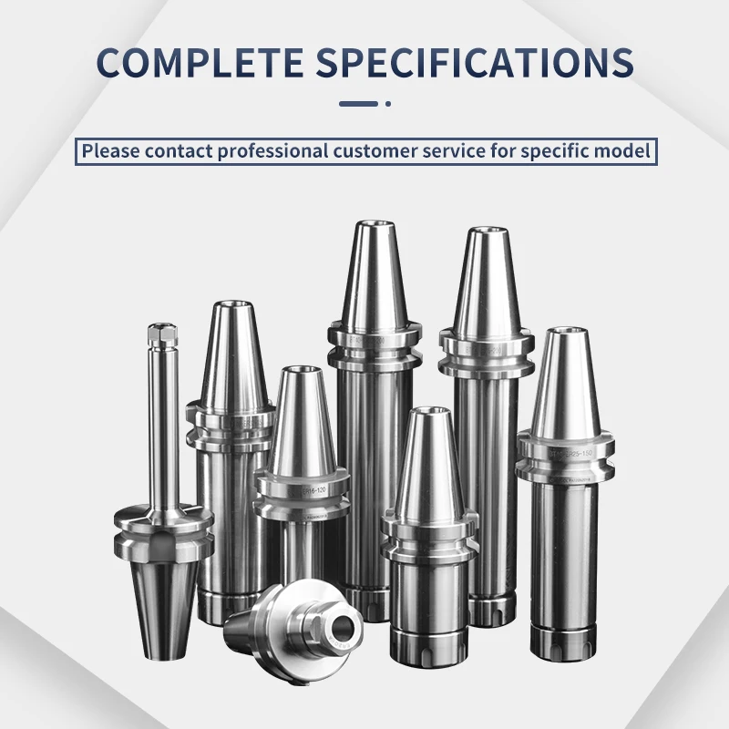 Imagem -05 - Cnc Usinagem Centro Spindle Tool Holder Faca Haste de Precisão Bt-er Bt30 Bt40 0003 Er11 20 25 40 70 100 200l
