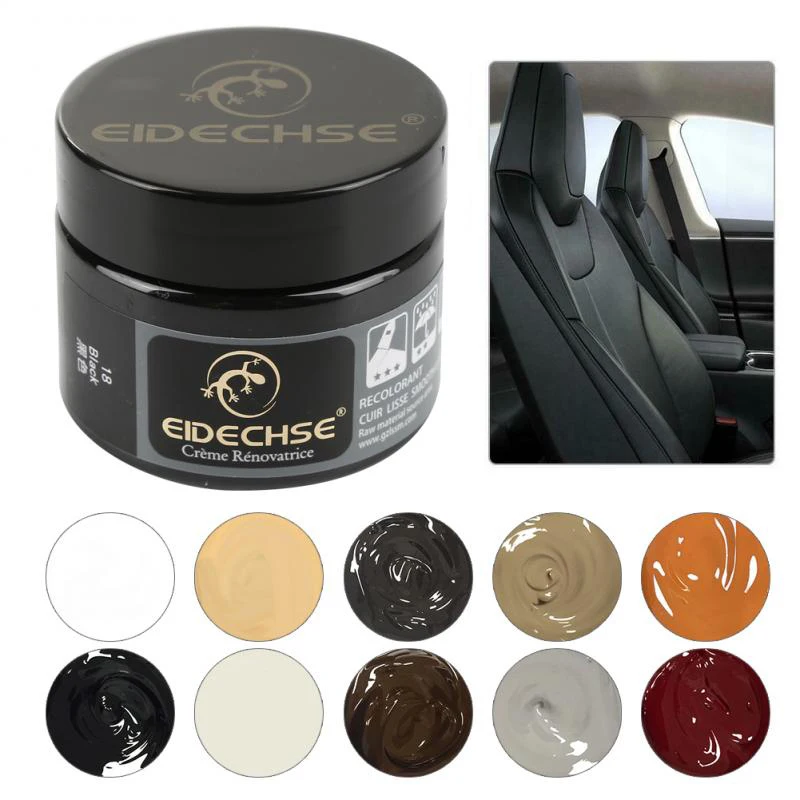 Kit de reparación de cuero para coche, herramienta Universal de restauración, cuidado de la piel líquida, asiento, sofá, abrigos, grietas y