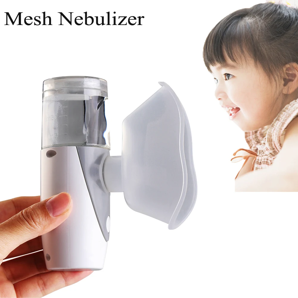 

Health Care Mini Handheld portable Inhale Nebulizer silent Ultrasonic inalador nebulizador Children Adult UN201