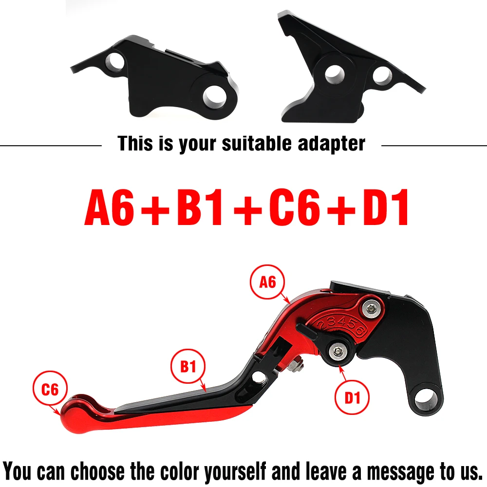 Motorcycle Adjustable Folding Extendable Brake Clutch Levers for Honda CRF1000L Africa Twin 2015-2020 2019 2018 CRF 1000L Levers