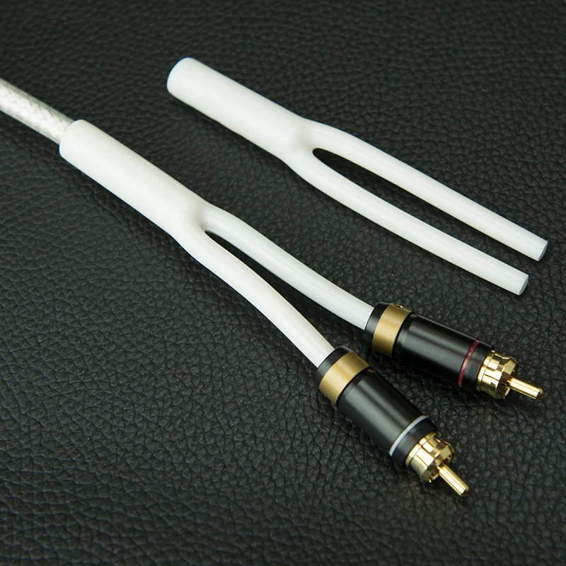 10pcs/lot Soft glue splitter Y tube one half cable Y tube audio cable bifid tube pants U-shaped  sleeve environmental protection