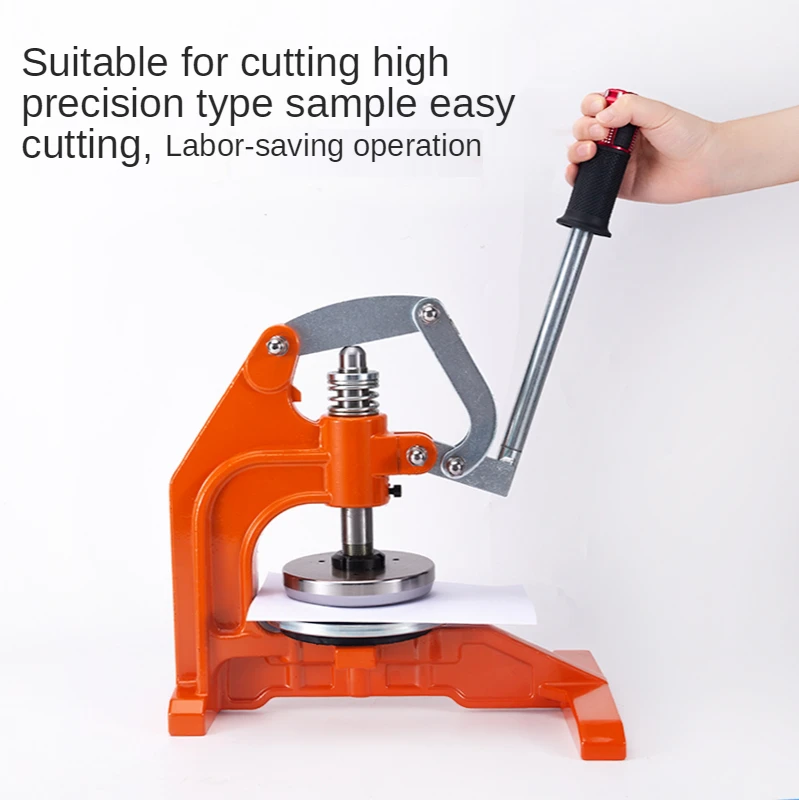 Round Sample Cutter Pressure Type Sampling Knife Hand Pressure Disc Sampler  Textile Weight Meter Disc Sampler