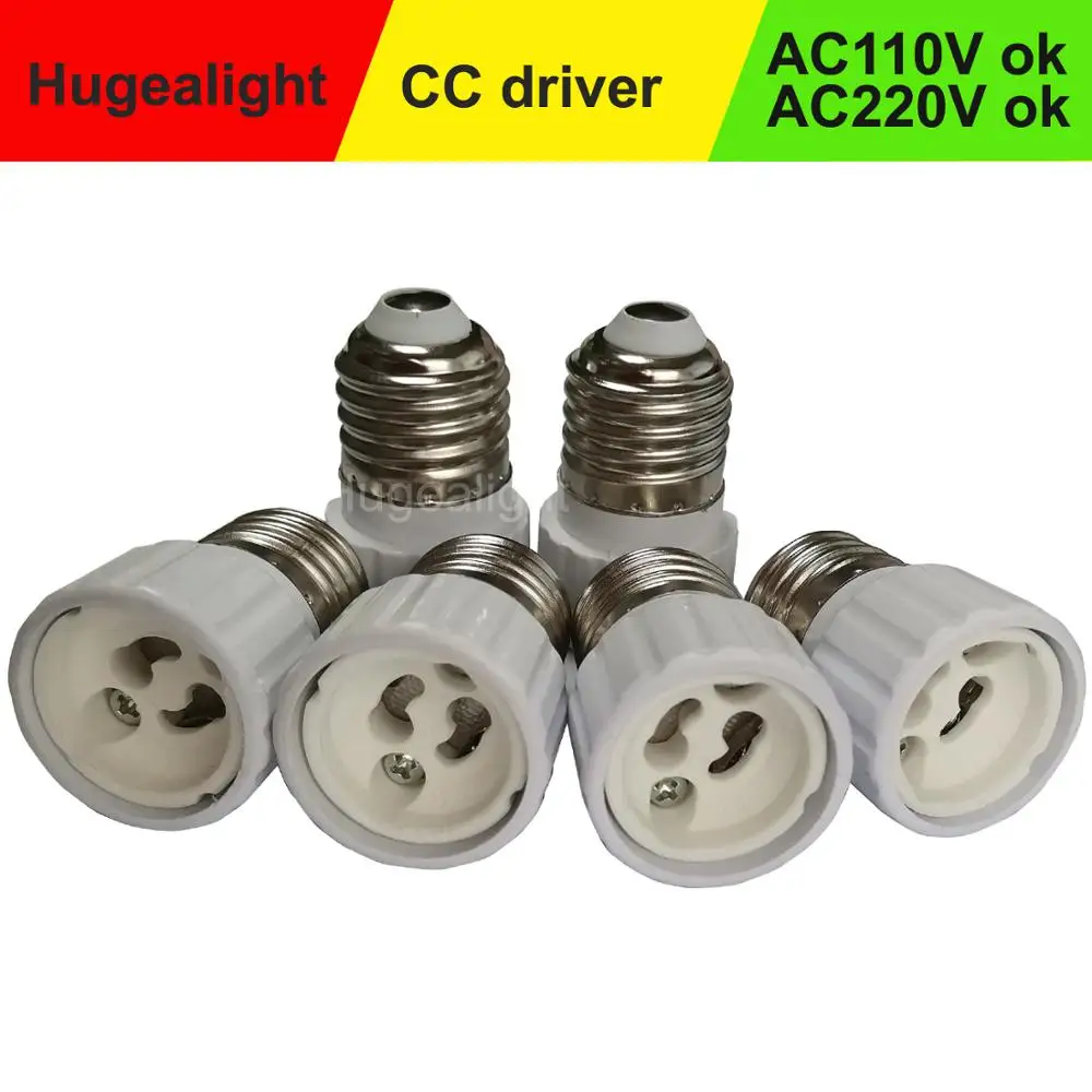 3pcs/lot Light Bulb Adapter Converter LED E27 To GU10 Socket Material lamp Holder Converters Socket Adapter light Bulb Base Type