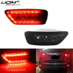 iJDM For 2011-up Jeep Grand Cherokee WK2, Compass and For Dodge Rear Bumper Reflector Marker Lights,Tail/Brake Rear Fog Lamps