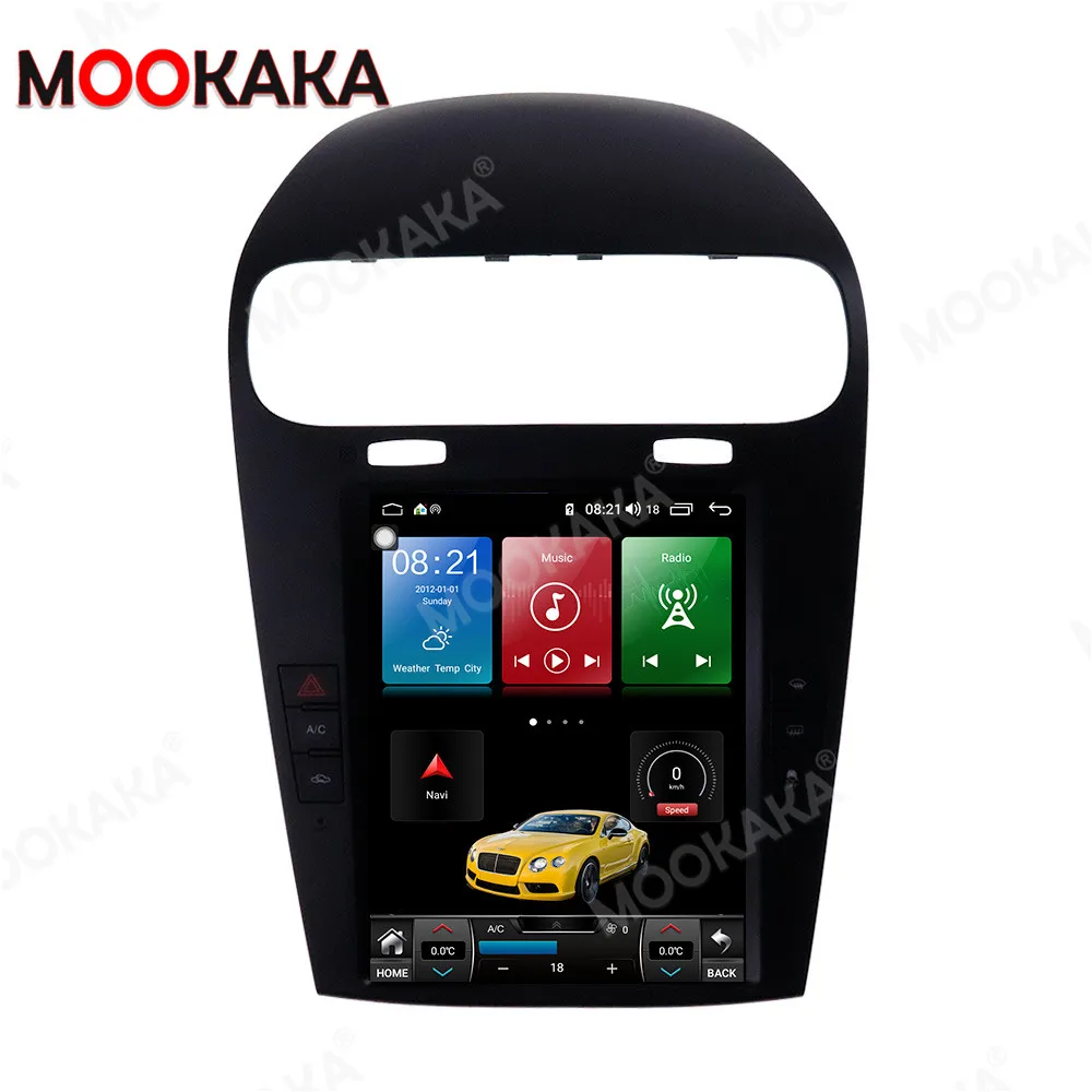 For Fiat Freemont For Dodge Journey Android 9.0 4+64GB Car Radio tape recorder headunit Multimedia player Auto Stereo GPS Navi