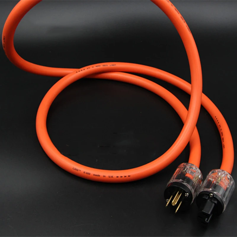 Hifi audio One Linn K800 5N OCC AC Power Cord Cable P-029E EU power plug c-029 Iec connector power Cable