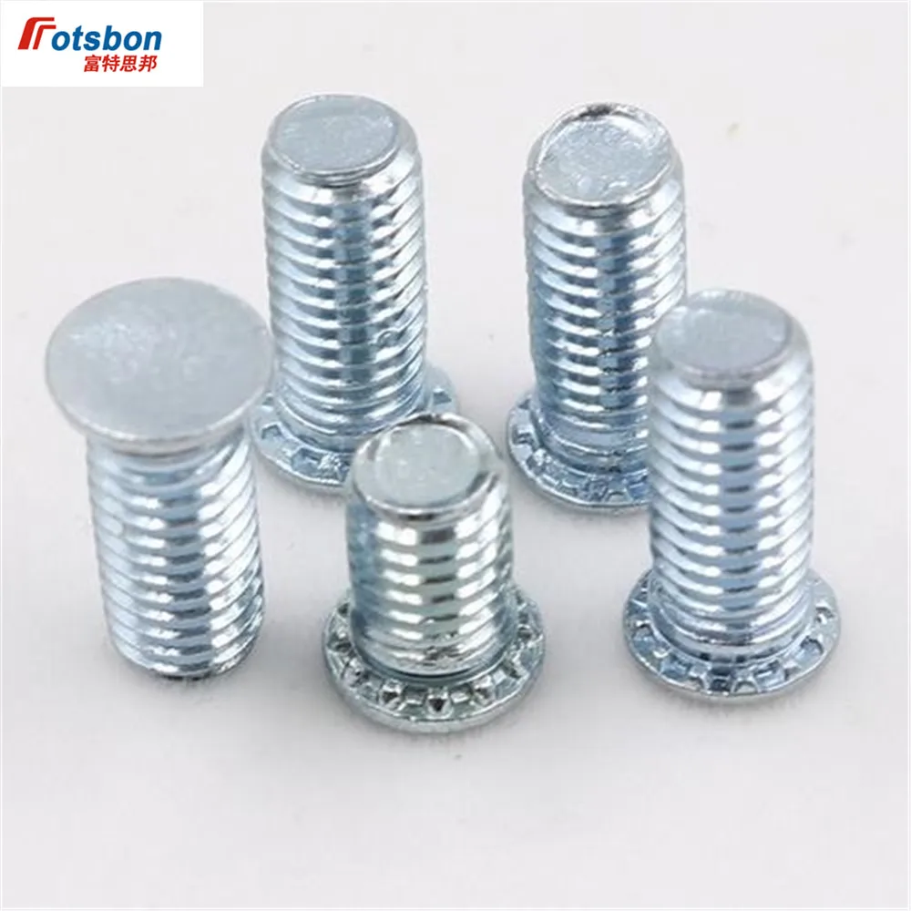 FH-M3-14 Round Head Studs Self-clinching Blind Rivet Protruding Stud Clinch Pin Screw Platen Screws Sheet Metal Vis Pins Rivets