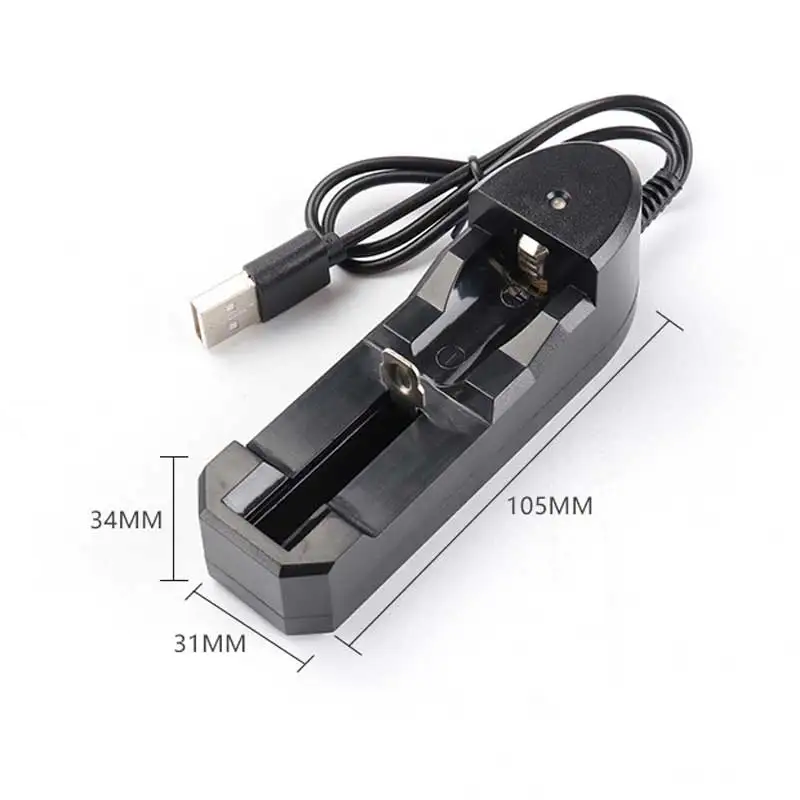 18650 Battery Charger 1 2 4 Slots AC 110V 220V For 18650 10440 14500 16340 16650 14650 3.7V Rechargeable Lithium Battery Charger