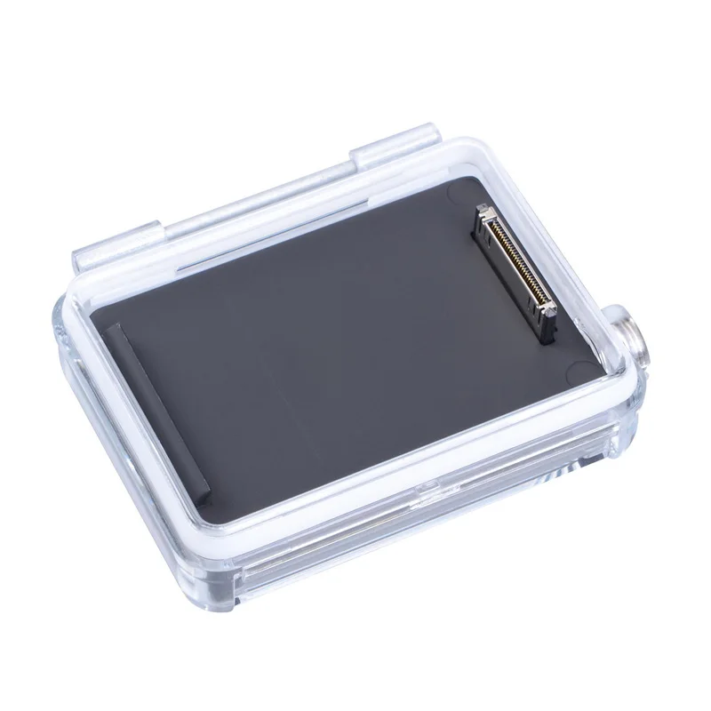 Für GoPro Hero 4 3 + 3 LCD BacPac LCD Monitor Professionelle LCD Display + Wasserdichte Fall Hinten Tür abdeckung Zubehör