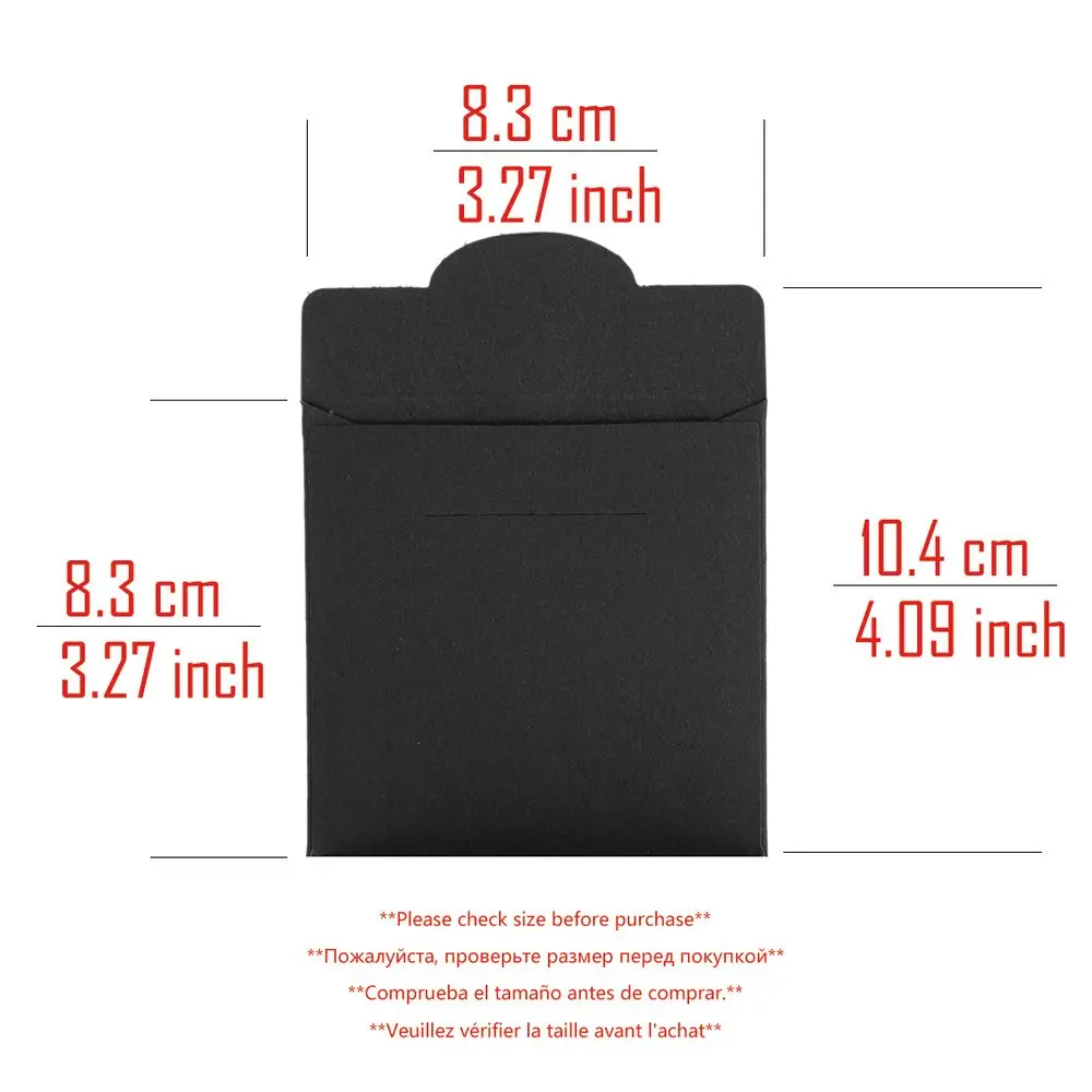 Armband Halskette Tasche Staubdicht Dicke Umschlag Box Geschenk Schmuck Display Paket Diy Machen Verpackung Zubehör Versorgung Großhandel – Detail 6