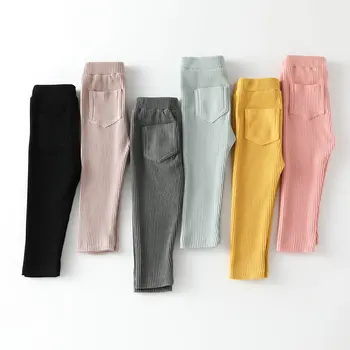 Children Pants Cotton Spring Autumn Kids Baby Leggings Fashion Trousers Girls Boys Pants