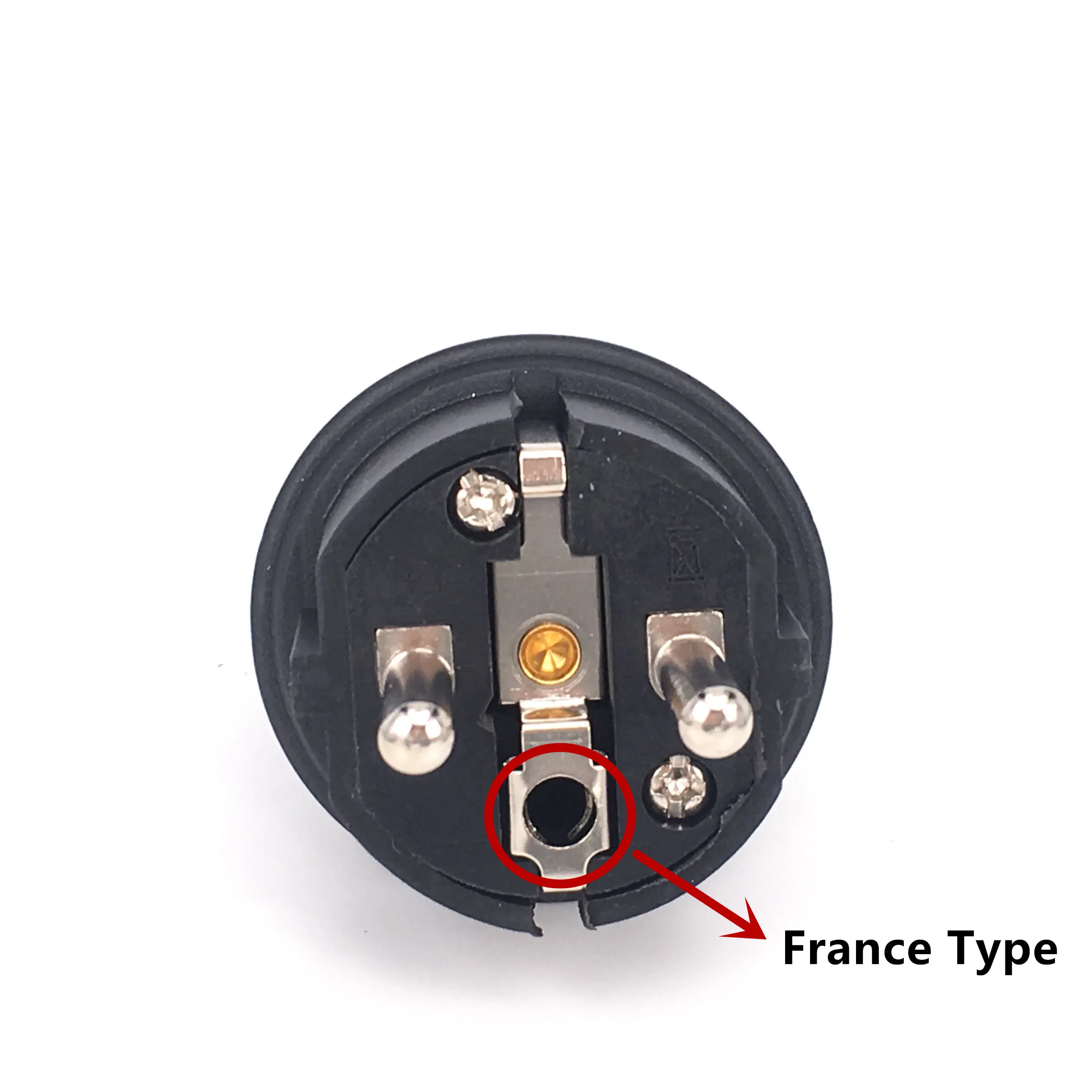 France Waterproof Female Socket 16A Electrical Male Schuko Plug 250V AC Power Adapter 4000W Power Socket Industrial