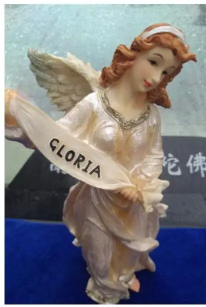 

European angel decoration creative arts and crafts gifts decorative resin production Beauty figures Sculpture statue carving