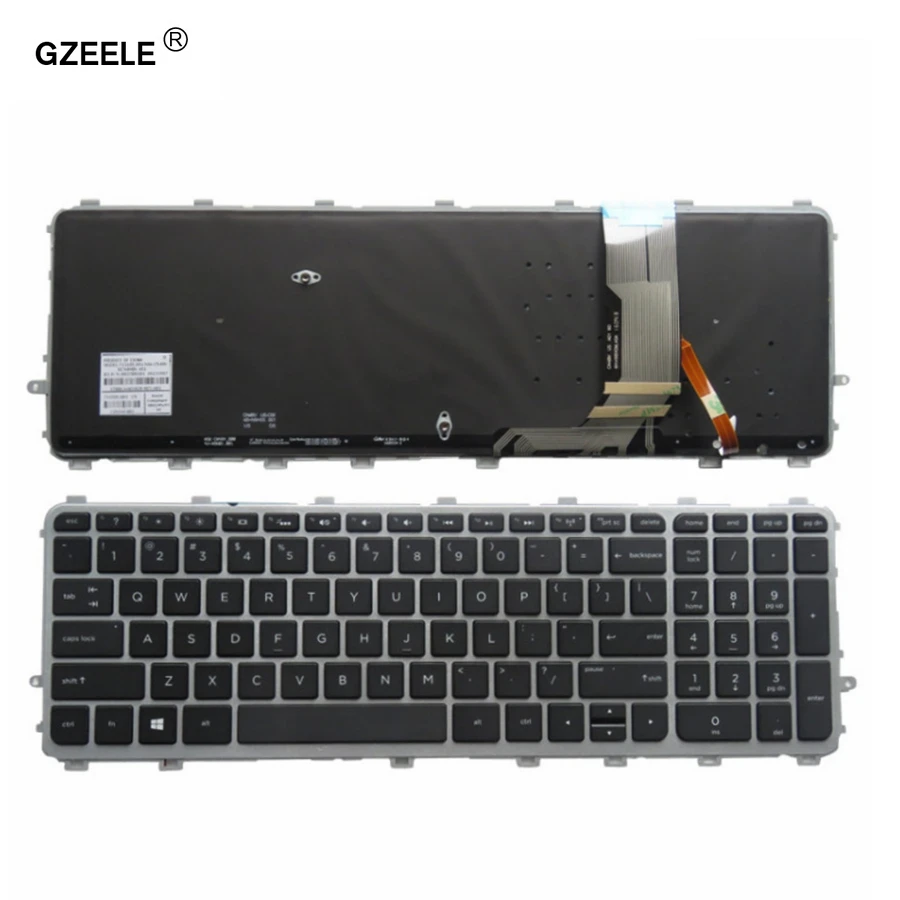 New for HP ENVY 15-J 17-J 720244-001 711505-001 736685-001 6037B0093301 V140626AS2 laptop US keyboard backlit