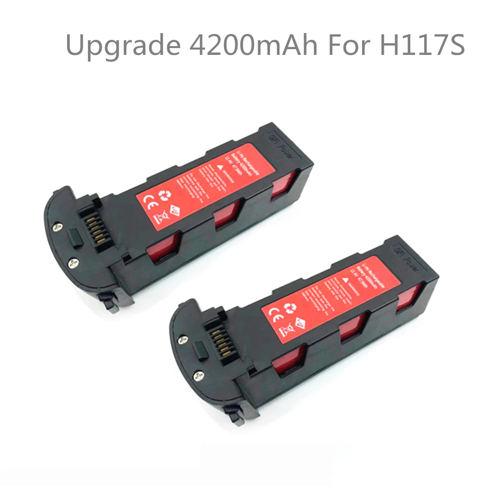 

11.4V 4200mah for Hubsan ZINO Battery Drone Spare Parts 11.4V Battery Accessories for ZINO000-38 H117S 4K Foldadle HD FPV Drone