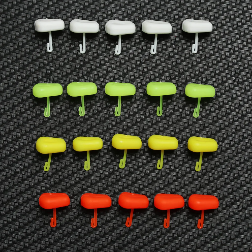 50PCS Carp Fishing Corn Stopper Hook Stops Beads Fishing Hair Chod Bait Pop UP Boilies Stop Tool Hot Sale Tackles Fishing Access