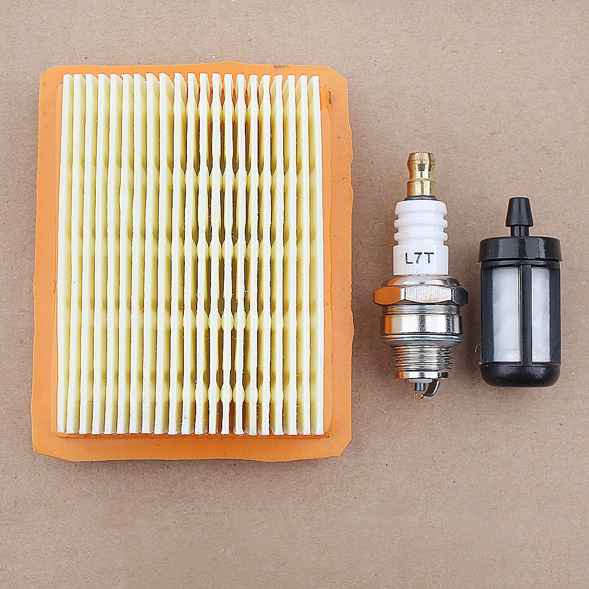 Filtro de Combustível de ar Spark Plug Kit Apto para Stihl Fs120 Fs200 Fs250 Fs300 Fs350 Fs400 Fs450 Aparador 4134 141 0300