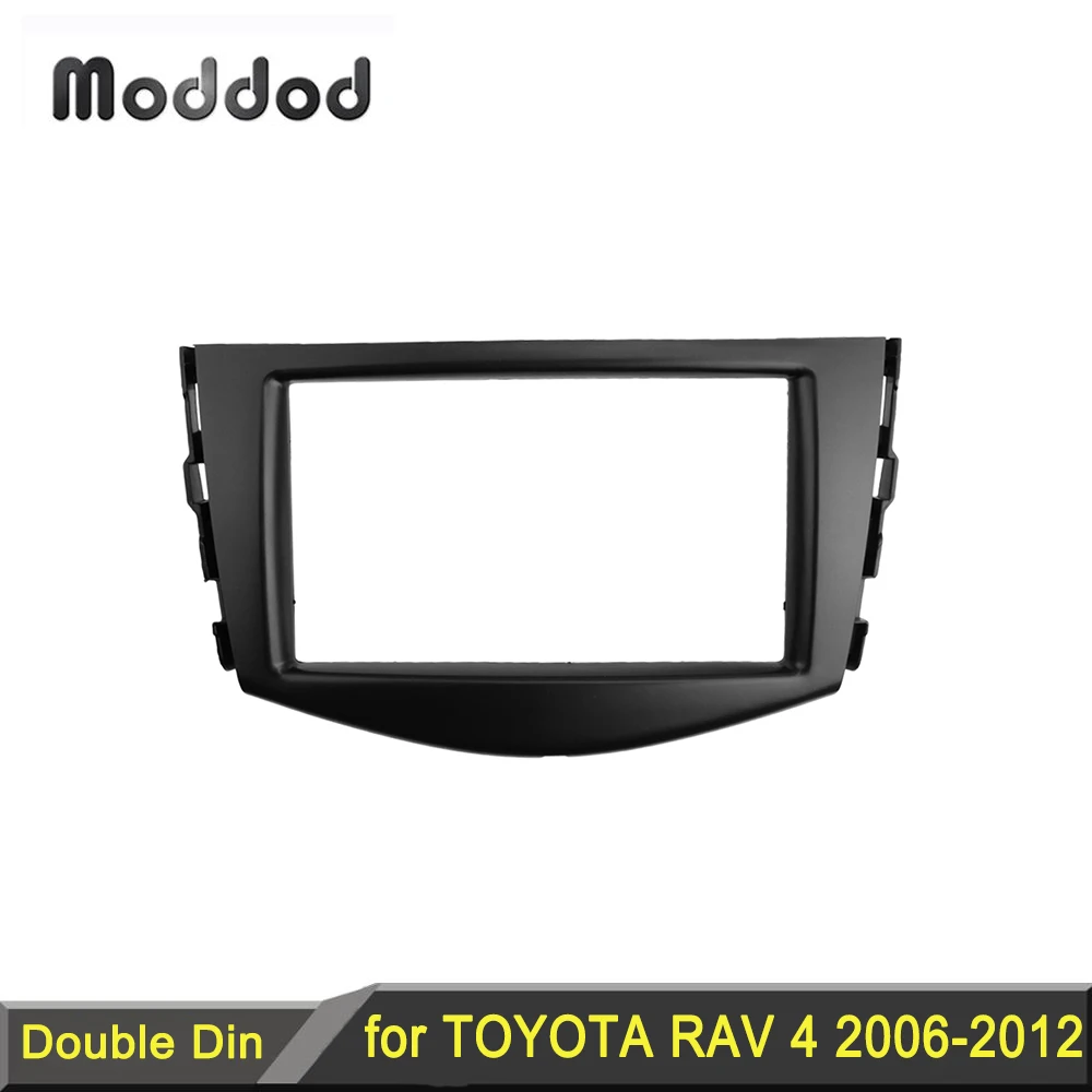 

Двойная 2 Din радиопанель для Toyota RAV4 2006-2012 GPS DVD стерео панель монтаж приборной панели комплект отделки рамка для лица