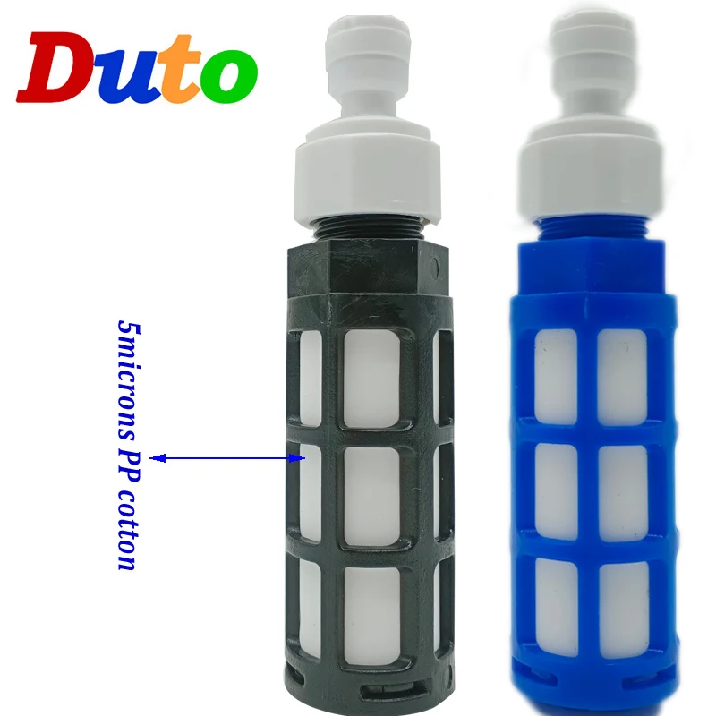 Water filter 1/4 inch for pump and water sprayer misting system with PP contton filter inside  for Misting System