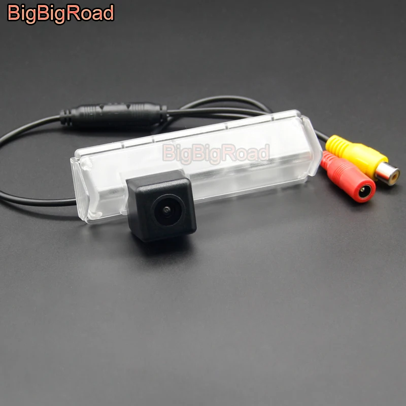 BigBigRoad Vehicle Wireless Rear View Camera HD Color Image Waterproof For Mitsubishi Challenger Montero Sport 2008-2015 Colt