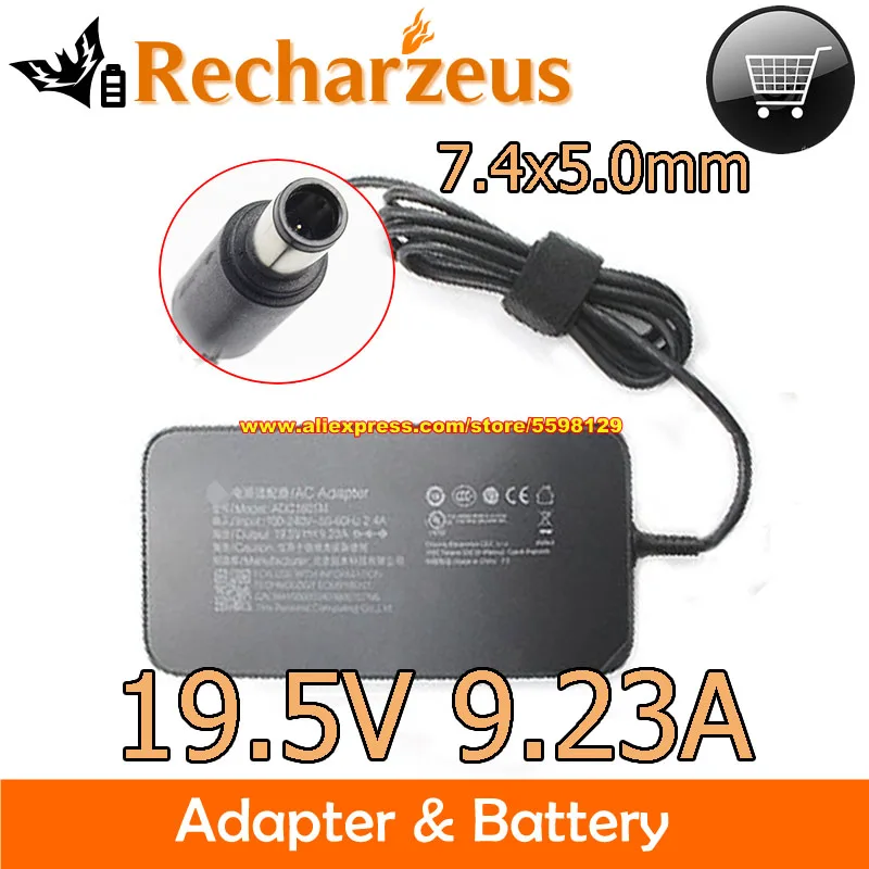 

Genuine For Xiaomi ADC180TM AC Adapter 19.5V 9.23A 180W Power Supply Thin 7.4x5.0mm Laptop Charger 15.6 INCH 1660TI 1060G