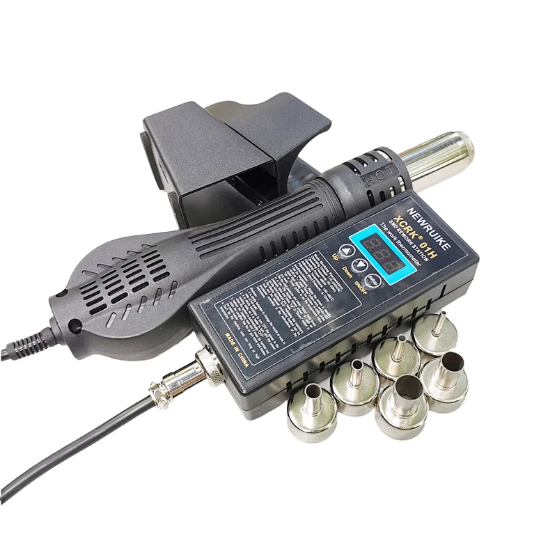 Hot Air Gun XCRK01H Portable BGA Rework Solder Station Hot Air Blower High Quality 220V Hand-held Heat Gun Hair Dryer