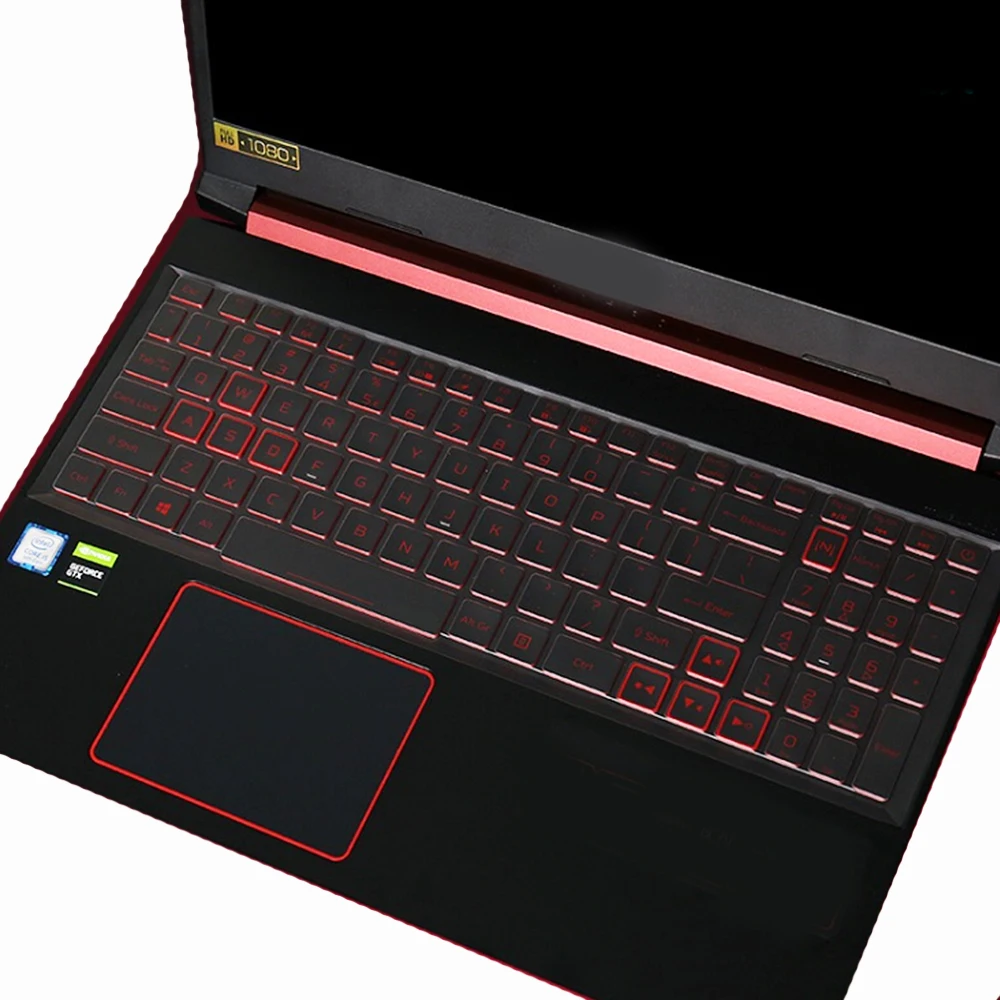 Funda de teclado TPU para Acer Predator Helios, cubierta de teclado para Acer Predator Helios 300 PH315-52/53 PH317-53/54 15,6 "17,3", Acer Nitro 5 AN515-45/43/44 AN515-54/55