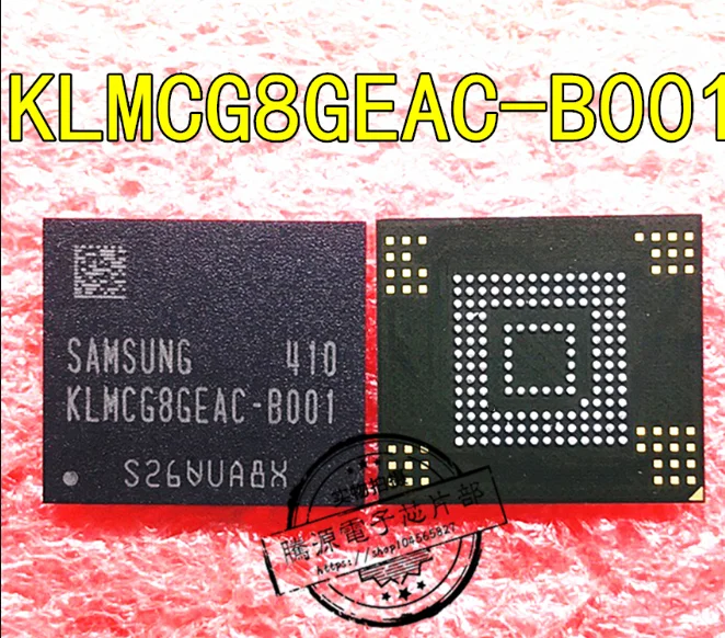 

Mxy new original KLMCG8GEAC-B001 BGA 64GB font memory IC chip KLMCG8GEAC B001