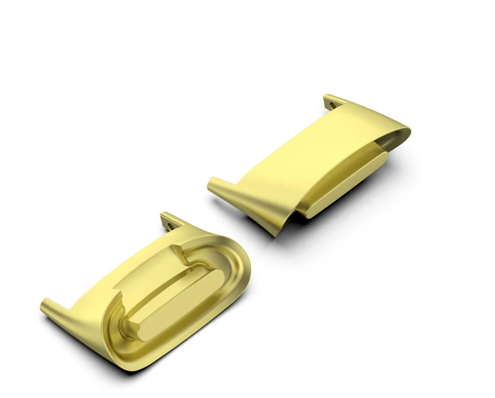 2 قطعة محول ساعة للشحن 5 حزام ساعة ذكية لـ Fitbit Charge 5 موصل معدني ملحقات حزام الساعة جودة عالية