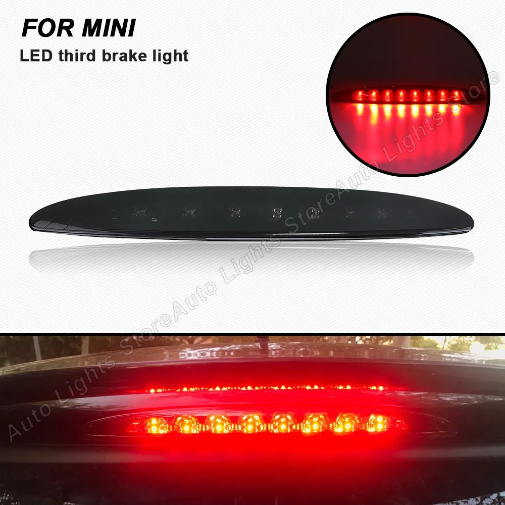 

1PC 12V LED Third Brake Light High Mount Signal Lamp For MINI Cooper R50 R53 2001 2002 2003 2004 2005 2006 Error Free Plug&Play