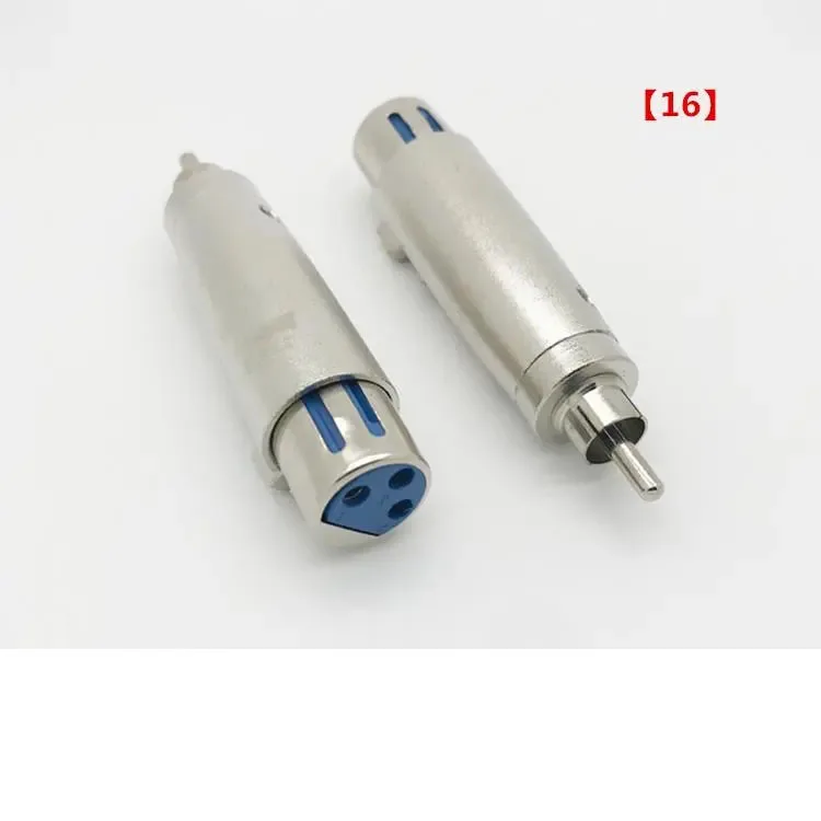 3Pin XLR Female To 6.35mm Male Mono Jack Lead Adapter Microphone 3pin XLR male to RCA female Leader Adapter Nickel Plated