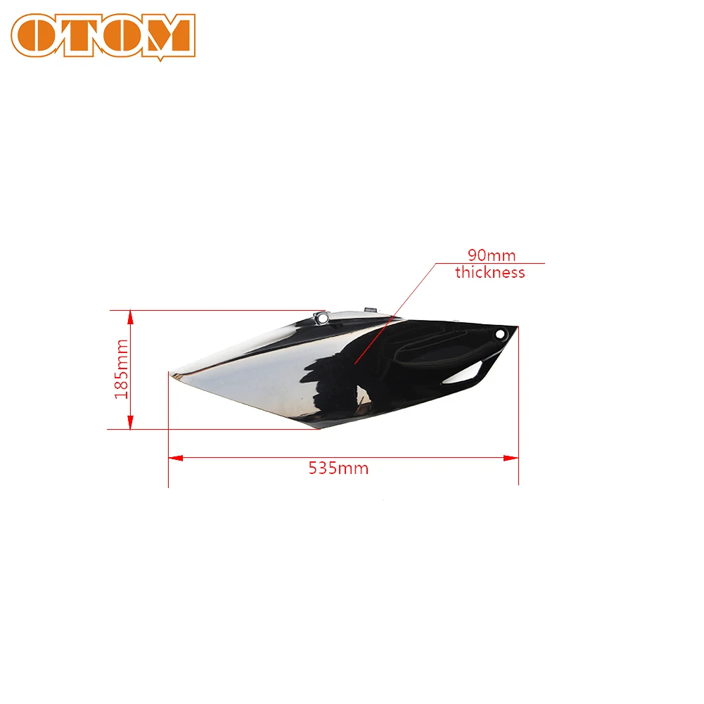 OTOM For Honda CRF250R CRF450R 2014-2017 Dirt Bike Enduro Racing Rear Side Panel Cover Frame Guard Fairing Bodywork Cover