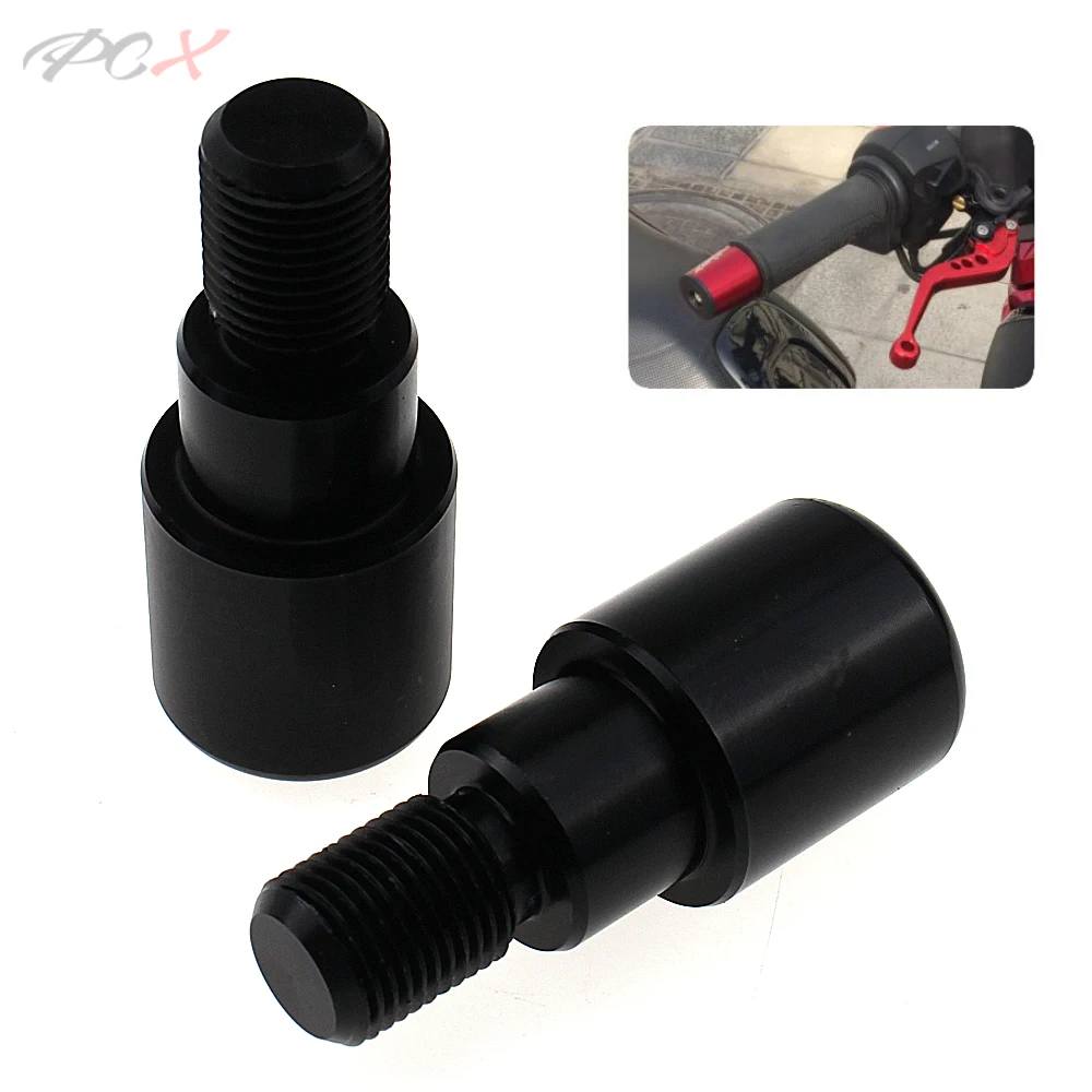 For MT-09 MT-07 X-MAX XMAX 125/250/400 T-MAX 500 TMAX 530 YP400 Motorcycle Bar Ends Hand Grip Handlebar End Caps Cover