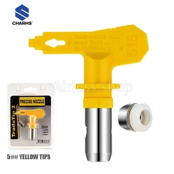 5 Series Airless sprayer Tips All model 509-535 yellow nozzle Airless Paint Spray Gun / Airless Sprayer Spraying Machine Parts